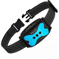 NEW DogRook Dog Bark Collar | Smart Collar for Dog Training | Beep & Vibration | Rechargeable & Waterproof | No Shock Collar for Dogs | Anti Bark Collar for Large Dog, Medium Dog, Small Dog | 12-110 lbs