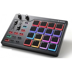 NEW (READ NOTES) Donner MIDI Pad Beat Maker with 16 Beat Pads, 2 Assignable Fader & Knobs USB MIDI Pad Controller STARRYPAD
