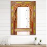 NEW DesignQ 'Moroccan Entrance Door' Traditional Mirror - Large Wall Mirror - 24x36