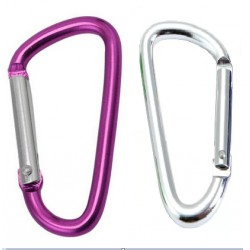 BRAND NEW Small Carabiner 2pk Grey & Purple