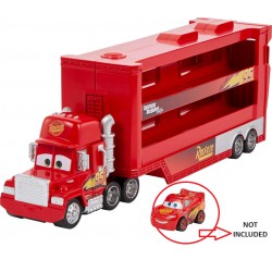 NEW (READ NOTES) Mattel Disney and Pixar Cars Mack Mini Racers Hauler & 1 Mini Toy Car, Toy Transporter Truck Holds 18 Minis, Collectible Set