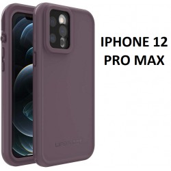 NEW LifeProof FRE Series Waterproof Case for iPhone 12 Pro Max - Ocean Violet (Berry Conserve/Dusty Lavender)