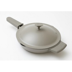 NEW Curtis Stone 11 Cast Aluminum All Day Pan - GREY