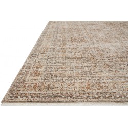 NEW 2'-0 x 3'-0  Angela Rose x Loloi Blake Collection BLA-06 Oatmeal/Spice, Transitional Accent Rug