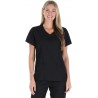 NEW LARGE Olivia Rae Women's V-Neck Scrub Top with Pockets