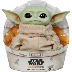 NEW Mattel Star Wars Grogu Plush Toy, Character Figure with Soft Body. Inspired by Star Wars The Mandalorian, 11-inch