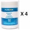 NEW 4/PACK Fusion 75% Antiseptic Alcohol Wipes, 100 WIPES/PACK