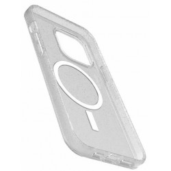 NEW Otterbox Symmetry+ for MagSafe Clear iPhone 14 Pro Max Stardust (Silver)