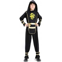 NEW BOYS LARGE (7-9 YEARS) Ninja Halloween Costume for Boys