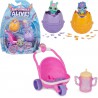 NEW Hatchimals Alive, Hatch N’ Stroll Playset with Stroller Toy and 2 Mini Figures in Self-Hatching Eggs, Kids Toys for Girls and Boys Ages 3 and up
