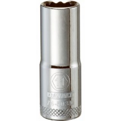 NEW DEWALT Metric Deep Socket, 12-Point, 3/8 In. Drive, 11mm