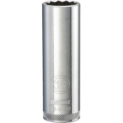 NEW DEWALT DWMT74549OSP Drive Socket, 18 mm Socket, 1/2 in Drive, 12-Point