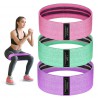 NEW Resistance Bands for Legs and Butt, Fabric Workout Bands, Perfect Workout Hip Band Resistance. Stretch Hip Bands for Legs, Butt, and Yoga, 3 Pack Set
