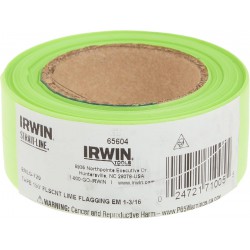 NEW Irwin Strait-Line 65604 Fluorescent Flagging Tape