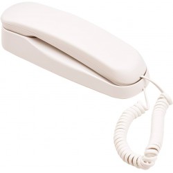 NEW BISOFICE Corded Phone, Landline Phone for Home with Cord, No AC Power/Battery Required Wall Mountable Phone for Mute/Pause/Redial Functions for Hotel Office Bank Call Center
