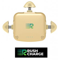 NEW Rush Charge Universe 3,300-mAh 3-in-1 Portable Backup Charger with Interchangeable Tips