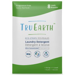 NEW Tru Earth Eco-strips Laundry Detergent (Fragrance-free) - 8 STRIPS
