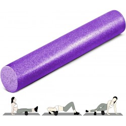 NEW Yes4All 36 EPP Foam Roller for Back, Legs – Extra Firm High-Density Foam Roller – Best for Flexibility, Muscle Recovery and Balance Exercises