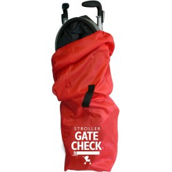 NEW J. L. Childress Gate Check Air Travel Bag for Umbrella Strollers, Red