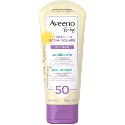 NEW EXP: FEB/2025 Aveeno Baby Sensitive Skin Sunscreen SPF 50
