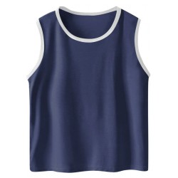 NEW SIZE 13-14Y Boys Girls Summer Kids Casual Sleeveless Tank Top