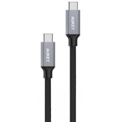 NEW Aukey USB-C to C Pd Charging Cable (1M) Black