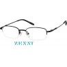 NEW ZENNI Rectangle Glasses 461821, BLACK