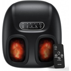 LIGHTLY USED RENPHO Shiatsu Foot Massager with Heat, Electric Foot Massager for circulation with Remote, 3 Knead Intensities And 3 Air Intensities Size Up to 11