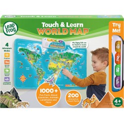 NEW LeapFrog Touch & Learn World Map (English Version)
