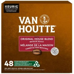 NEW BBD: JULY/29/2024 Van Houtte Original House Blend K-Cup Coffee Pods, 48 Count For Keurig Coffee Makers