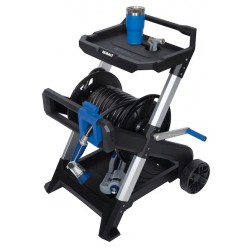 NEW Kobalt Aluminum 200-ft Cart Hose Reel