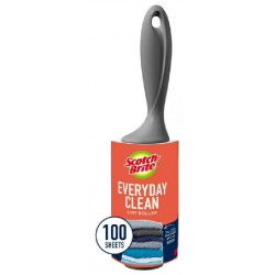 NEW Scotch-Brite Everyday Clean Lint Roller, 100 SheetS
