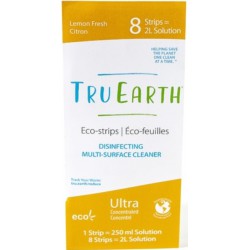 NEW 8STRIPS Tru Earth Disinfecting Multi-Surface Disinfectant + Cleaner