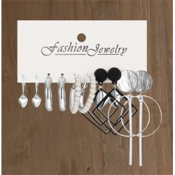 NEW FASHION JEWELRY Twist Geometric Dangle Earrings Jewelry