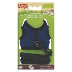NEW Living World 60865 Small Harness and Lead Set, Assorted Colors