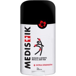 NEW EXP: JAN/2026 - MEDISTIK Extra Strength Pain Relief Stick. Long Lasting Topical Pain Reliever for Backache, Arthritis Muscle & Joint Pain, 58g