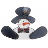 NEW Christmas Wooden Melting Snowman Hanger