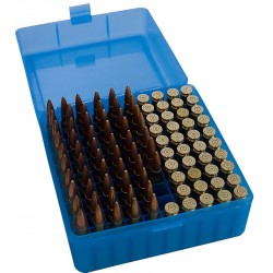 NEW 100 Round Rifle Ammo Boxe - MTM 100 Round Flip-Top Rifle Ammo Box 22-250, 308 Win, 243