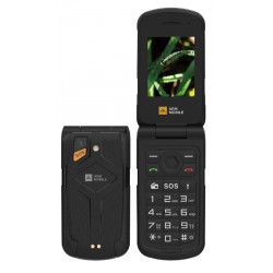 NEW AGM M10 Flip 4G Rugged Feature Phone Large Button Large Icon Senior Basic Phone