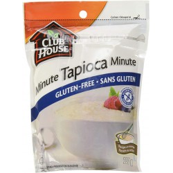 NEW BBD: JUNE/12/2025 - Club House, Quality All Natural Baking, Minute Tapioca, 227g