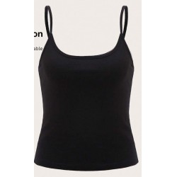 NEW MEDIUM SHEIN EZwear Solid Color Camisole