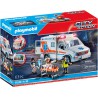 PREVIOUSLY USED (SEE NOTES/PHOTO) Playmobil Ambulance