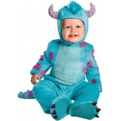 NEW 6-12 MONTHS Disney Baby-BoysDisney Pixar Monsters University Sulley Classic Infant Costume, Blue/Purple, 6-12 Months