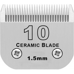 NEW KBDS Detachable Pet Dog Grooming Ceramic Blades,Compatible with Andis Size-10 Cut Length 1/16(1.5mm)