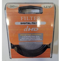 NEW DIGITAL FILTER DHD 58mm UV