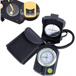 NEW Compass, Sportneer Multifunctional Lensatic Military Compass with Clinometer, Distance Calculator and Carry Bag, Compass Hiking Waterproof Sighting Compass Survival for Camping Boy Scout Navigation
