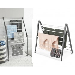NEW MAINSTAYS Space-Saving Drying Rack, 26.8 in. W x 3 in. D x 51.5 in. H