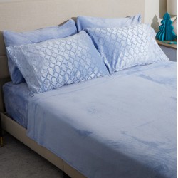 NEW KING Home Suite Mink 6-Piece Sheet Set