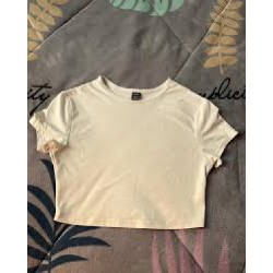 NEW 1XL SHEIN WOMEN'S CROPPED TSHIRT