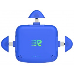 NEW Rush Charge Universe 3,300-mAh 3-in-1 Portable Backup Charger with Interchangeable Tips